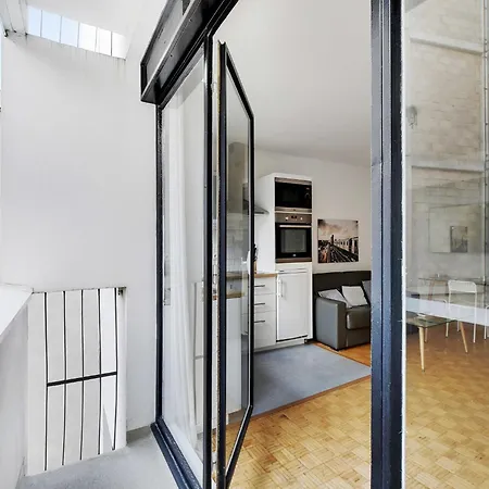 Bright 1 Bdr 4 P With Terrace Bastille باريس