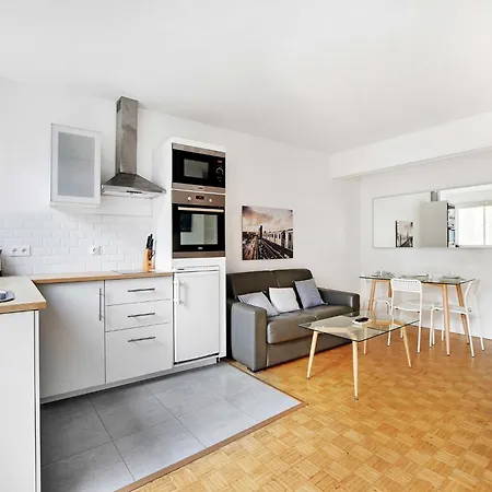 Bright 1 Bdr 4 P With Terrace Bastille شقة *