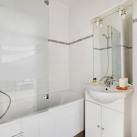 Bright 1 Bdr 4 P With Terrace Bastille شقة